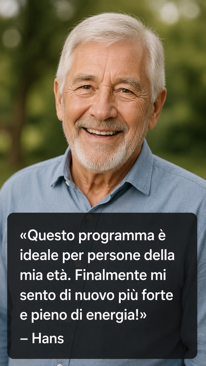 Testimonianza illustrativa Hans